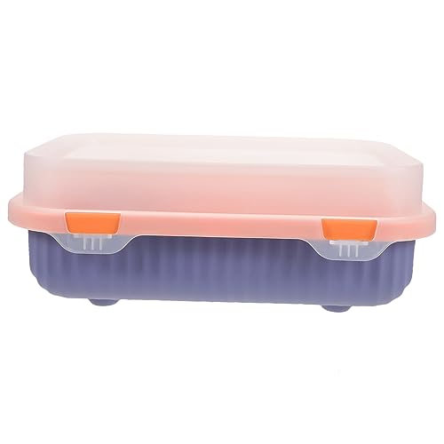 FRCOLOR Plastikbox Schildkröte Schildkrötenbecken Panzer Für Wasserschildkröten Lebensraum Für Aquarienschildkröten Lebensraumzubehör Für Schildkröten Plastikbehälter Pp Tier Multifunktion von FRCOLOR