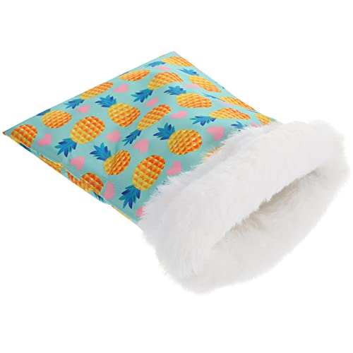 FRCOLOR Schlafsack für Hamster Igeltasche Kleiner Tierbeutel kuschelbett kuschelhöhle Spielzeuge Rattenbett Hamsterversteck Chinchilla Baumwolle Thermotasche Babytasche von FRCOLOR