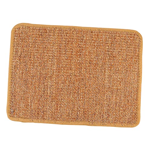 FRCOLOR Sisal Katzen Griff Katze Schlafmatte Spielzeug-Haustiere Katze Schleift Teppich Katze Kratzmatte Kätzchen Katzenminze Spielzeug Klauenschleifpad Couch Protektoren Sofa Haustierhaus von FRCOLOR