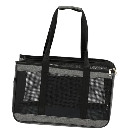 FRCOLOR Tasche Für Haustiere Tragetasche Für Kleine Hunde Katzenhalter Reisetrage Für Welpen Und Kätzchen Mesh-katzenhandtasche Katzentaschenträger Reisen Tragbar Kätzchenkäfig Netz von FRCOLOR