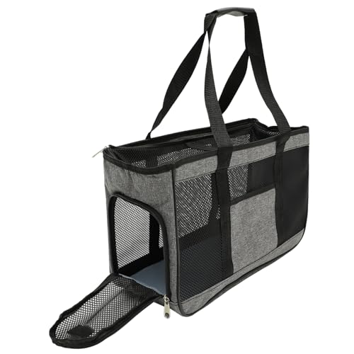 FRCOLOR Tasche für Haustiere Haustierbedarf Pets Tasche Tragetasche für Kaninchen Katzentasche aus Oxford-Stoff Katzentransporter Hundeträger atmungsaktiv Container Gurt von FRCOLOR