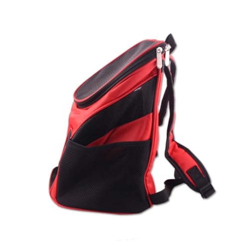 FRCOLOR Pet Backpack Haustiertasche Tragetasche Für Hunde Transportbox Für Katze Transportbox Für Haustiere Aufbewahrungstasche Für Hunde Netz Katzentasche Reisen Dog Backpack von FRCOLOR