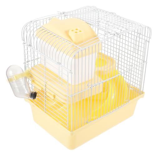 FRCOLOR hamsterhaus Hamster gehege Haustierkäfig zu Hause aus Hamsterkäfig Käfig für Meerschweinchen Meerschweinchen-Rattenkäfig Drahtkäfig für Schloss von FRCOLOR