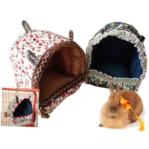 FRCOLOR haustierbett pet Bed pet Supplies haustierfeldbett petbett Haustierhängematte haustierbedarf tierische Höhle tierische Hommock Kaninchenhängematte Tierhütte Papageien Hängematte von FRCOLOR