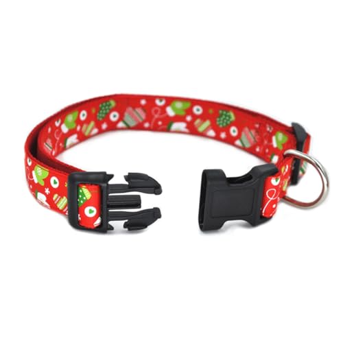 FRCOLOR weihnachtsdeko Christmas Decorations Haustier Weihnachten Zugseil Weihnachten Haustier hundehalsband Halskette weihnachtshundehalsband Weihnachtshalsband für Haustiere der Hund von FRCOLOR