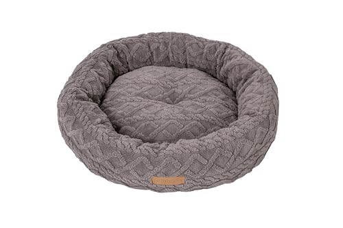 FREEDOG Donut Arctic Bett, Hellgrau, 76 x 17 cm von FREEDOG