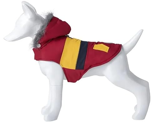 FREEDOG Malakai-Mantel, Rot, 25 cm von Freedog