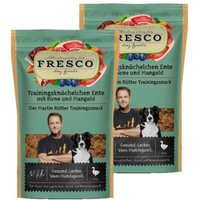 FRESCO M. Rütter Trainingsknöchelchen 2x150g Ente mit Birne und Mangold von FRESCO