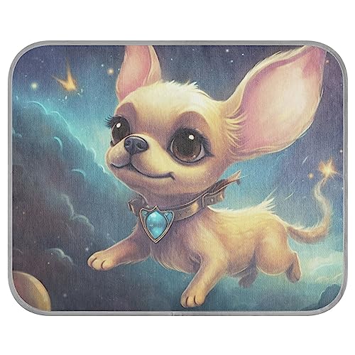 FRODOTGV Dream World Kühlmatte für Hunde/Katzen, bunte niedliche Katzen, wiederverwendbare Hundehütten, Tiere, kühlende Pads, kühlende Bettmatten, Größe M von FRODOTGV