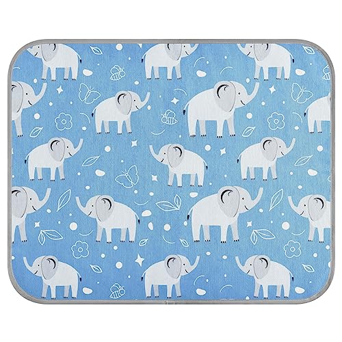 FRODOTGV Wildlife Africa Nature Seamless Pattern Pet Cool Blanket for Dogs/Cats, Dog Crate Pad Reusable Cats Pets Cooling Sleeping Pad Ice Cool Pads, Small von FRODOTGV