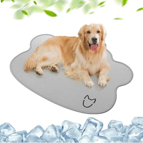 FRYSKY Neu Kühlmatte Hund, Kühlmatte für Den Sommer, Hundekühlmatte für Hund & Katze, Selbstkühlende Matte für Haustiere, Summer Pet Ice Pad Abrieb- und Bissfest Natürliche Kühlung von FRYSKY