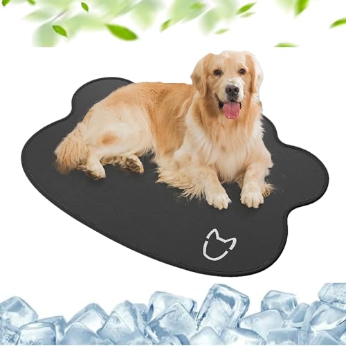 FRYSKY Neu Kühlmatte Hund, Kühlmatte für Den Sommer, Hundekühlmatte für Hund & Katze, Selbstkühlende Matte für Haustiere, Summer Pet Ice Pad Abrieb- und Bissfest Natürliche Kühlung von FRYSKY