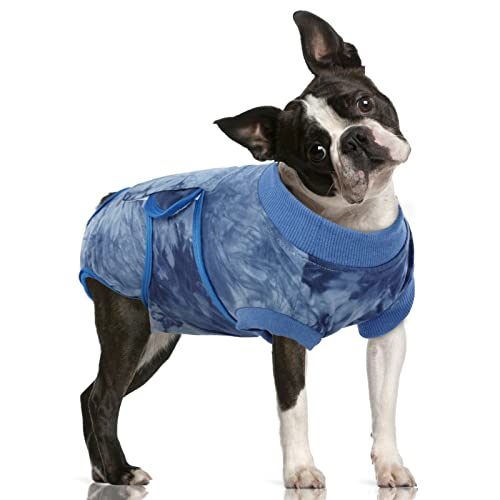 FUAMEY Recovery Suit for Dogs,Spay Suit for Female Dog,Neuter Suit for Male Dogs,Onesie Body Suits After Surgery,Puppy Cone E-Collar Alternative,Pet Abdominal Wounds Prevent Licking Surgical Shirts von FUAMEY