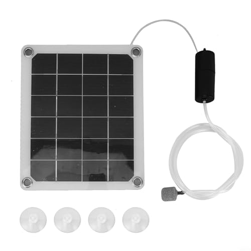 Belüften Sie Ihr Aquarium auf natürliche Weise mit einem geräuschlosen, effizienten 20 W solarbetriebenen System von FUBESK