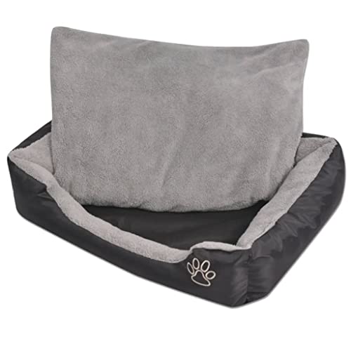 FUDUGEHMIOFWFJJ ,Dog Bed,hundehöhle für große Hunde,Hundebett mit gepolstertem Kissen Größe M SchwarzAdatto a Tutti i Tipi di cani o Gatti di Piccola e Grande Taglia von FUDUGEHMIOFWFJJ