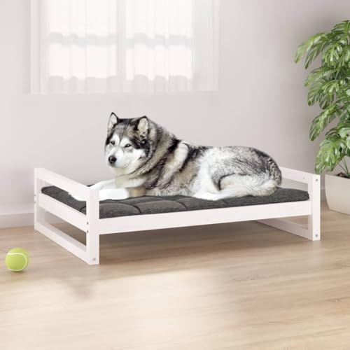 FUDUGEHMIOFWFJJ Hunde Sofa,hundecouch,hundeschlafsack,Hundebett Weiß 105,5x75,5x28 cm Massivholz KieferAdatto a Tutti i Tipi di cani o Gatti di Piccola e Grande Taglia von FUDUGEHMIOFWFJJ