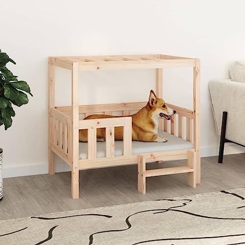 FUDUGEHMIOFWFJJ hundebett Kofferraum,hundeplatz,hundekörbchen Grosse Hunde,Hundebett 95,5x73,5x90 cm Massivholz KieferAdatto a Tutti i Tipi di cani o Gatti di Piccola e Grande Taglia von FUDUGEHMIOFWFJJ