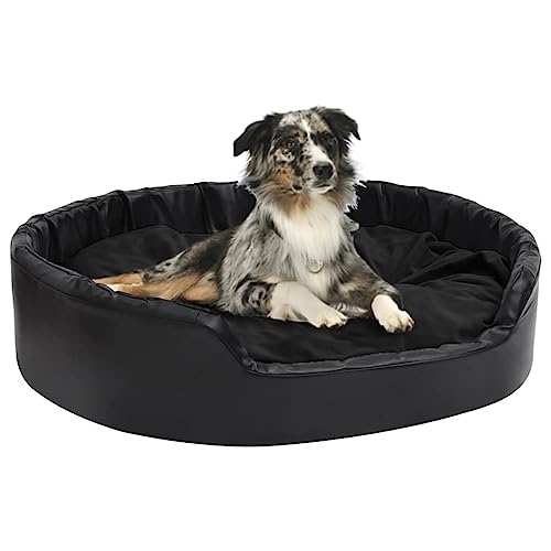 FUDUGEHMIOFWFJJ hundebett orthopädisch große Hunde,hundeteppich,Hundebett Schwarz 99x89x21 cm Plüsch und KunstlederAdatto a Tutti i Tipi di cani o Gatti di Piccola e Grande Taglia von FUDUGEHMIOFWFJJ