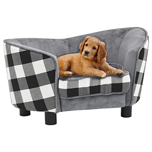 FUDUGEHMIOFWFJJ hundekorb Grosse Hunde,hundesofa für Grosse Hunde,Hundesofa Grau 68x38x38 cm PlüschAdatto a Tutti i Tipi di cani o Gatti di Piccola e Grande Taglia von FUDUGEHMIOFWFJJ