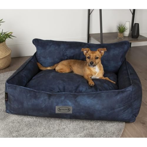 FUDUGEHMIOFWFJJ schlafplätze & möbel für Hunde,hundebett waschbar,Scruffs & Tramps Hundebett Kensington Größe M 60x50 cm MarineblauAdatto a Tutti i Tipi di cani o Gatti di Piccola e Grande Taglia von FUDUGEHMIOFWFJJ