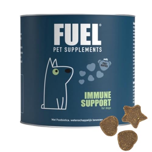 Fuel Verdauungssnacks für Hunde 90 Stück, 300gr Leckerli zur Förderung der Verdauung, Darmflora und Immunsystems, Natürlich und Allergenfrei, Mit Probiotika von FUEL PET SUPPLEMENTS