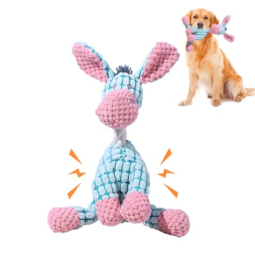 FUFRE Kauspielzeug Hund, Hundespielzeug quietschend, Hundespielzeug Unzerstörbar aus PP-Baumwolle, Hundespielzeug Kleine Hunde, Dog Toys, Welpenspielzeug, für Kleine Mittelgroßen Hund (A) von FUFRE