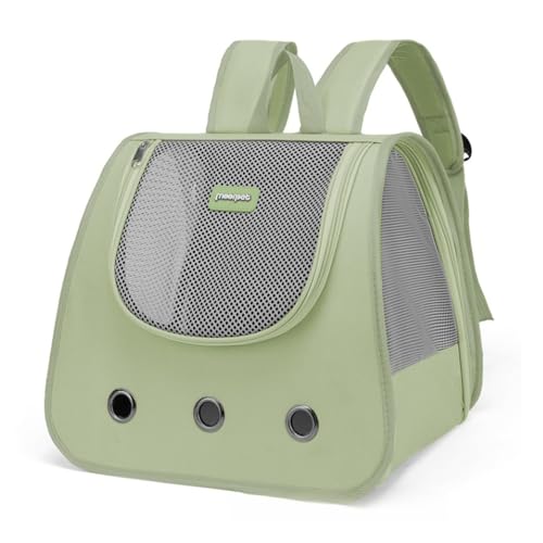 FUNAT Atmungsaktiver Katzenrucksack, Erweiterbarer Katzenrucksack Träger mit Atmungsaktivem Mesh, Faltbarer Katzenrucksack im Freien, Handheld Katzenrucksack von FUNAT