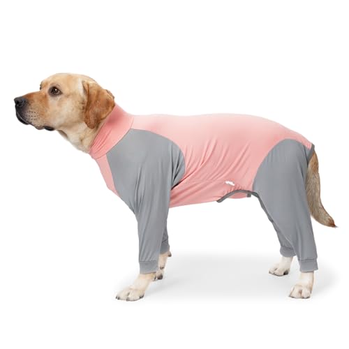 FUNAT Hund Sommer Pyjama, Hund Summer Home Clothin, Hund Anti Shedding Vier Beinige Mantel, große Hundebekleidung Atmungsaktive All-Inclusive Heimkleidung von FUNAT