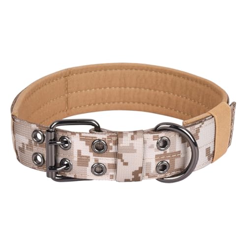 FUNAT Outdoor Haustier Halsband, Taktisches Nylon Hundehalsband, Verstellbares Halsband Passend für Mittlere Bis GroßE Hunde von FUNAT