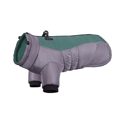 FUNAT Reflektierende Warme Haustier Kleidung, wasserdichte Verdickte Hundejacke, Hund Herbst Winter Warmer Mantel für mittlere große Hunde von FUNAT