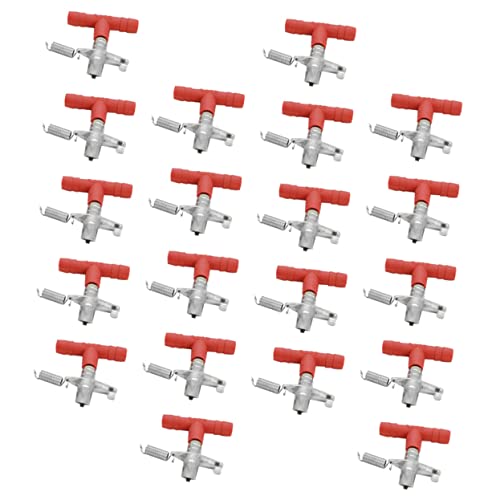 FUNOMOCYA Federtränke für Kaninchen 20 Stück Trinkausrüstung für Haustiere Bewässerungssystem für Kaninchen Kaninchenkäfige von FUNOMOCYA