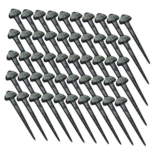 FUNOMOCYA 50pcs Eisenhufeisennägel Tragbar von FUNOMOCYA