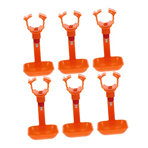 FUNOMOCYA 6pcs Huhn Feeder Waterer Einfach Installieren Praktische Trinken Schüssel Für Geflügel von FUNOMOCYA