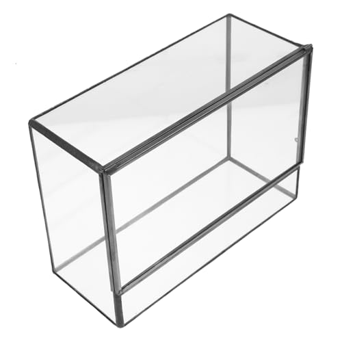 FUNOMOCYA Box Aus Glas Landschaftsbau Tank Terrarium Pflanzendekoration Tischdekoration Transparentes Gehäuse Dekorativer Glasbehälter Mikro Landschaftshalter Landschaftsdisplay von FUNOMOCYA