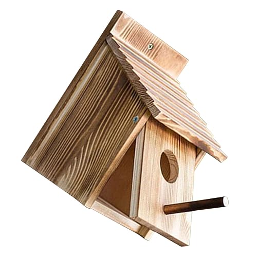 FUNOMOCYA Vogelnest Garten Vogelhaus Sittich Nisthaus Hängendes Vogelhaus Hängendes Vogelschlafnest Vogelhaus Für Draußen Vogelhaus Anhänger Praktisches Haustier Vogelschlafnest von FUNOMOCYA