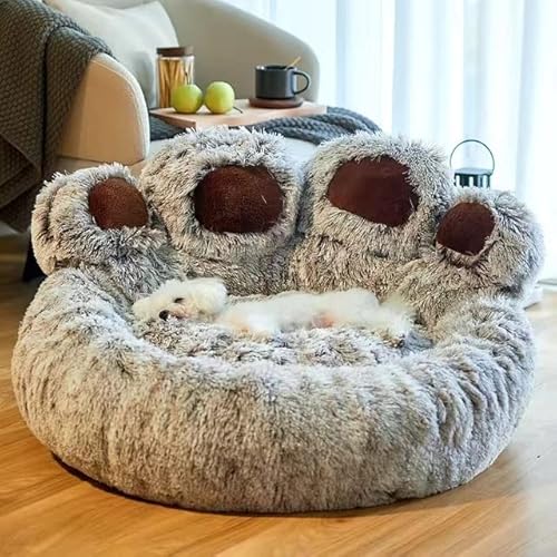 FUNZE 1Pcs Long Pluh Tiefschlaf-Katzenbett-Hundehaus-Warmer Winter-große Matte-weiches Kissen-gemütliche Haustier-Betten-Tier-Produkte nett bequem von FUNZE