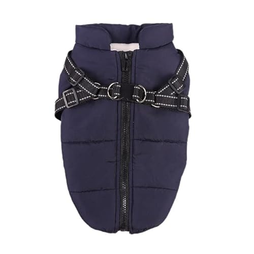 FUNZE Haustier Hund Kleidung Winter Super Warme Jacke Dicker Baumwollmantel Wasserdicht Für Kleine Mittelgroße Hunde Welpen Yorkshire Outfit von FUNZE