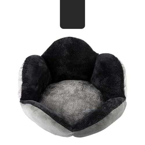 FUNZE Weiche Plüsch-Blumen-Hundebett-Matte für den Innenbereich, Welpensofa, Winter, warme Korbbetten für Hunde, kleine, mittelgroße, große Haustier-Schlafberuhigungsunterlage von FUNZE