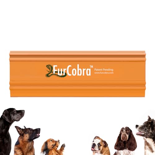 FurCobra Pro Pet Hair Remover 4.33" - Einfacher Griff, Leichter, Kompakter Hundehaarentferner Auto, Katzenhaare Entferner - Tierhaarentferner Auto, Heimoberflächen - Hundehaare Entfernen von FURCOBRA