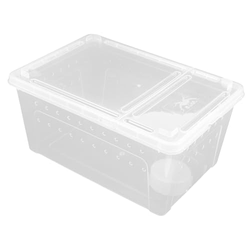 FUTUREORYY 1Satz Zuchtbox Für Reptilien Mittelgroße Futter Und Transportbox Aus Hochwertigem Umweltfreundlichem Material Für Schlangen Geckos Eidechsen Und Kleine Schildkröten FUTUREORYY 1Satz Zuchtbox Für Reptilien Mittelgroße Futter Und Transportbox Aus Hochwertigem Umweltfreundlichem Material Für Schlangen Geckos Eidechsen Und Kleine Schildkröten von FUTUREORYY
