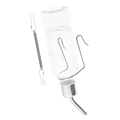 FUTUREORYY 2 Stück Haustier Trinkflasche aus für Hamster Hängender Wasserspender für Kleintiere für Meerschweinchen und Kaninchen Geruchlos und Auslaufsicher FUTUREORYY 2 Stück Haustier Trinkflasche aus für Hamster Hängender Wasserspender für Kleintiere für Meerschweinchen und Kaninchen Geruchlos und Auslaufsicher von FUTUREORYY