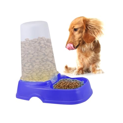 FUTUREORYY Automatischer Futtereimer Futterautomat für Haustiere Hund Fütterung Futterautomat für Katzen Futterspender für Haustiere Blau FUTUREORYY Automatischer Futtereimer Futterautomat für Haustiere Hund Fütterung Futterautomat für Katzen Futterspender für Haustiere Blau von FUTUREORYY