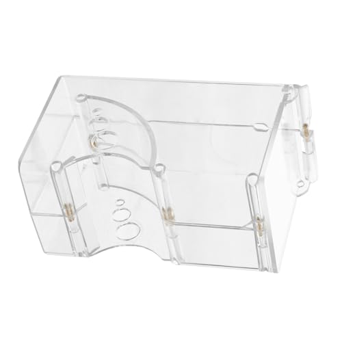 FUTUREORYY Automatischer Futterspender aus für Hamster Kaninchen und Kleine Haustiere Transparenter Kompakter Futterautomat mit Schraubbefestigung Leicht zu Reinigen und Platzsparend FUTUREORYY Automatischer Futterspender aus für Hamster Kaninchen und Kleine Haustiere Transparenter Kompakter Futterautomat mit Schraubbefestigung Leicht zu Reinigen und Platzsparend von FUTUREORYY