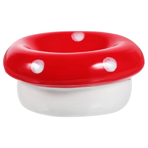 FUTUREORYY Keramik Futternapf Für Hamster Pilzförmige Schale Langlebig Und Bruchsicher Für Kleine Haustiere Wiederverwendbar Sicher Reinigen Perfektes Terrarium FUTUREORYY Keramik Futternapf Für Hamster Pilzförmige Schale Langlebig Und Bruchsicher Für Kleine Haustiere Wiederverwendbar Sicher Reinigen Perfektes Terrarium von FUTUREORYY