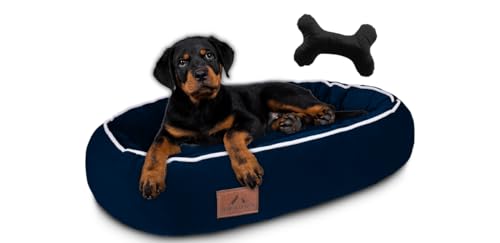 FUUFEE Hundebett, Hundekorb, Hundesofa, Hundeliege, Hundebett kleine Hunde, Hundezubehör, hundebett orthopädisch, Hundebetten 70 x 60 cm Black von FUUFEE