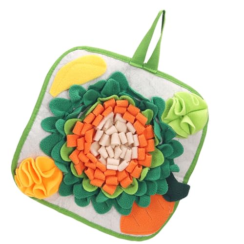 FUUGlan Kaninchen-Spielzeug, Schnüffel-Pad, bunt, Leckerli-Dosierung, interaktives Kauspielzeug, Stressabbau, Schnüffelspielzeug, Anreicherung, Kauresistent, Schnüffelpad FUUGlan Kaninchen-Spielzeug, Schnüffel-Pad, bunt, Leckerli-Dosierung, interaktives Kauspielzeug, Stressabbau, Schnüffelspielzeug, Anreicherung, Kauresistent, Schnüffelpad von FUUGlan