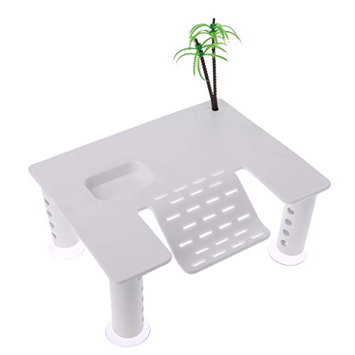 Plattform mit Saugnapf und Kletterleiter für Schildkröten, Sonnenplattform für Aquarium, Terrarium, Fische für Bräune Plattform mit Saugnapf und Kletterleiter für Schildkröten, Sonnenplattform für Aquarium, Terrarium, Fische für Bräune von FUUGlan