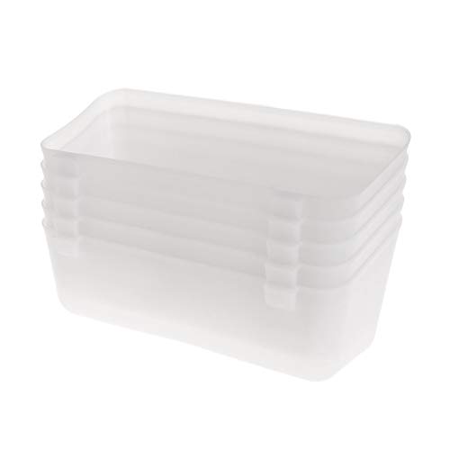 Vogelfutterbecher mit Haken, große Kapazität, Futter-/Wassernäpfe, Käfig-Hängeschale für Papageienfinken, 5 Stück Vogelfutterbecher mit Haken, große Kapazität, Futter-/Wassernäpfe, Käfig-Hängeschale für Papageienfinken, 5 Stück von FUUGlan