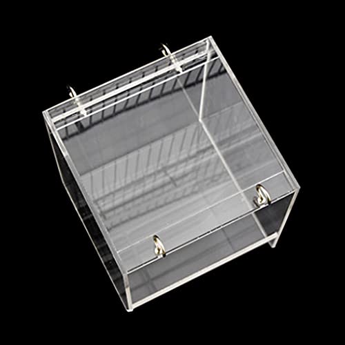 Vogeltränke für Käfig, Papageien, transparent, Vogeltränke, Duschzubehör, hängende Vogelkäfig, Badebox für kleine Vögel, Papageien Vogeltränke für Käfig, Papageien, transparent, Vogeltränke, Duschzubehör, hängende Vogelkäfig, Badebox für kleine Vögel, Papageien von FUUGlan