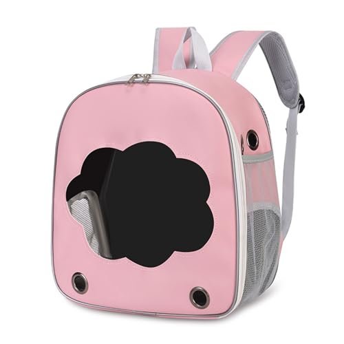 FUXIU Rucksack für Haustiere, atmungsaktiv, große Kapazität, für Katzen, Hunde, Reisen, Outdoor, Reisen, Hunde, Katzen, Rucksack von FUXIU